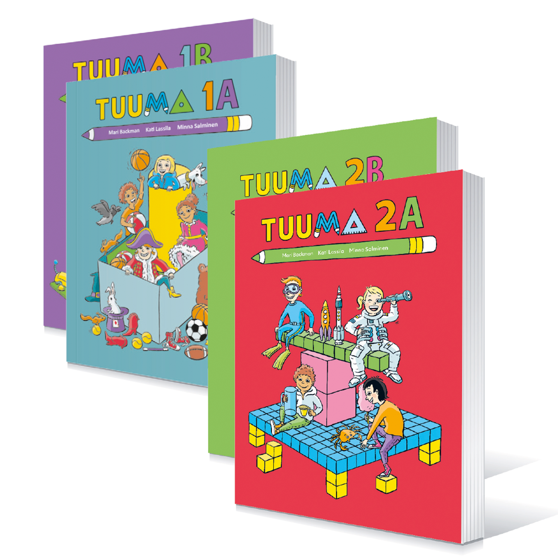 Kannet Tuuma oppimateriaalisarjasta 1-2